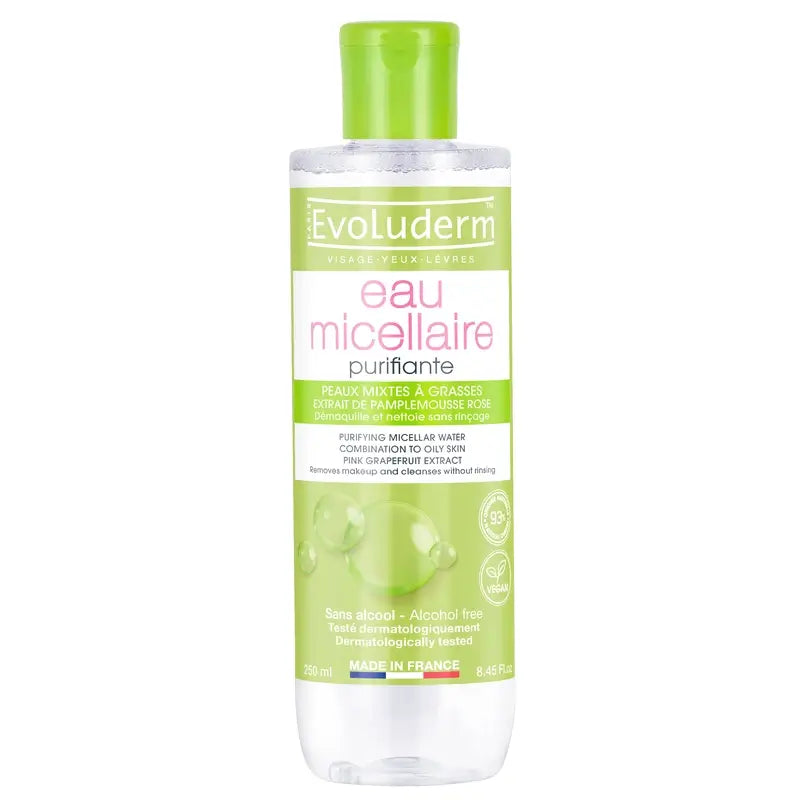 Evoluderm Micellar Water für Mischhaut, 250 ml