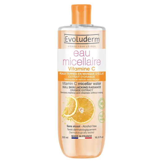 Evoluderm Vitamin C Micellar Wasser, 500 ml