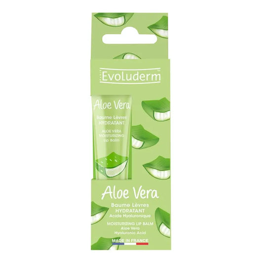 Evoluderm Lippenbalsam Feuchtigkeitsspendender Lippenbalsam - Aloe Vera / Hyaluronsäure, 15 ml