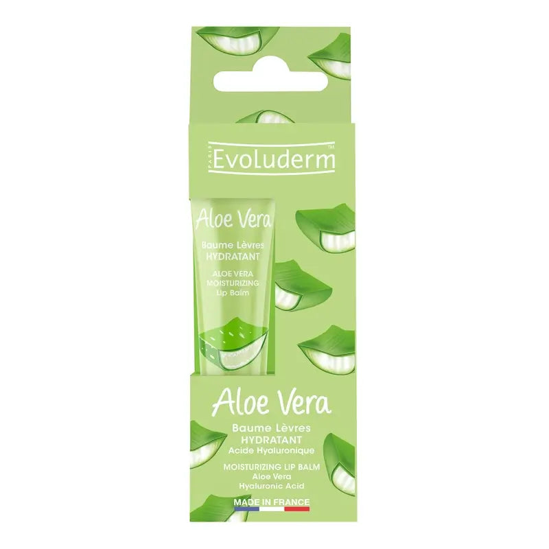 Evoluderm Lippenbalsam Feuchtigkeitsspendender Lippenbalsam - Aloe Vera / Hyaluronsäure, 15 ml