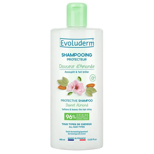Evoluderm Süßmandel-Shampoo, 400 ml