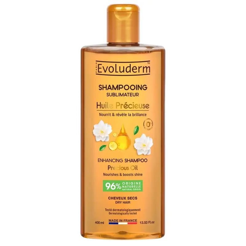 Evoluderm Kostbarer Glanz Shampoo, 400 ml