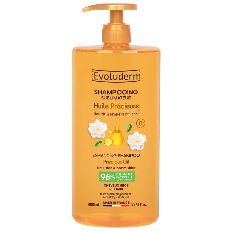 Evoluderm Kostbares Pflegendes Shampoo, 1000 ml