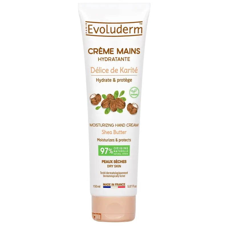 Evoluderm Shea Butter Handcreme, 150 ml