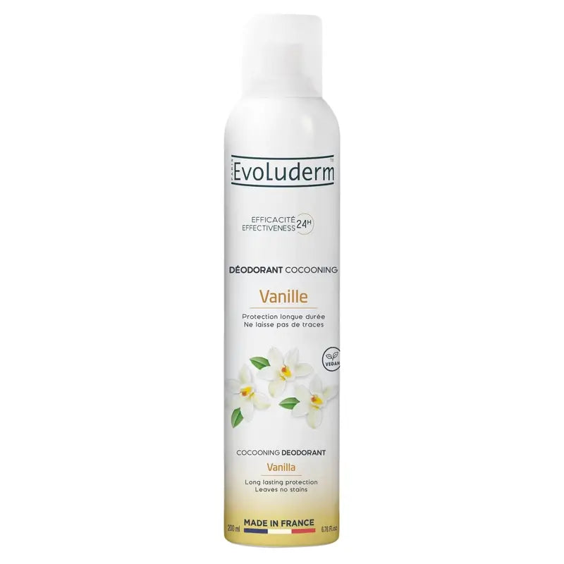 Evoluderm Vanille Deodorant 24H, 200 ml