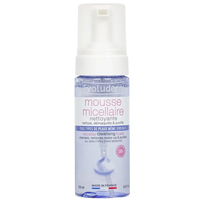 Evoluderm Mizellen-Reinigungsschaum - Mousse Micellaire, 150 ml