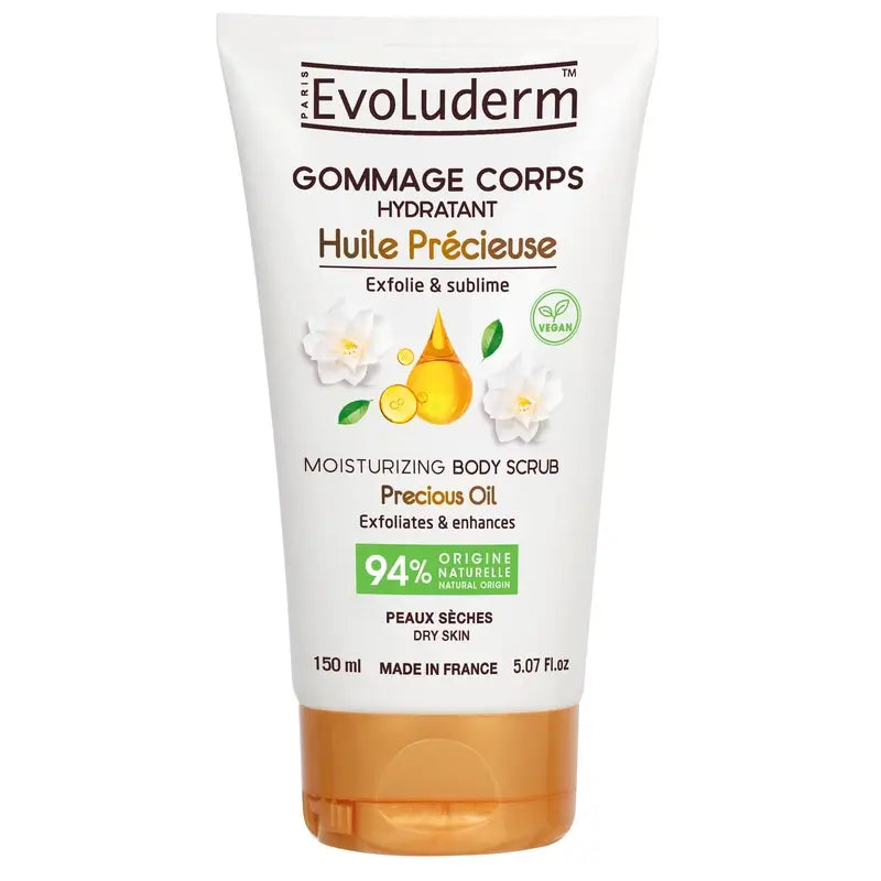 Evoluderm Kostbares Öl Körperpeeling, 150 ml