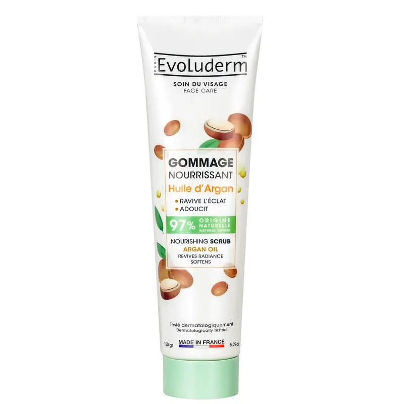 Evoluderm Nourishing Facial Scrub Arganöl, 150 g