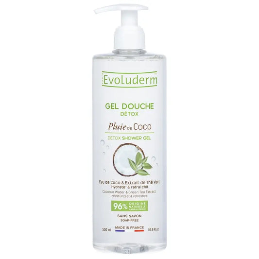 Evoluderm Kokosnuss Detox Duschgel, 500 ml