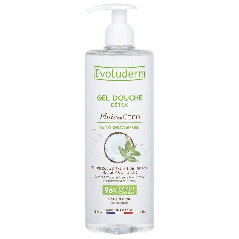 Evoluderm Kokosnuss Detox Duschgel, 500 ml