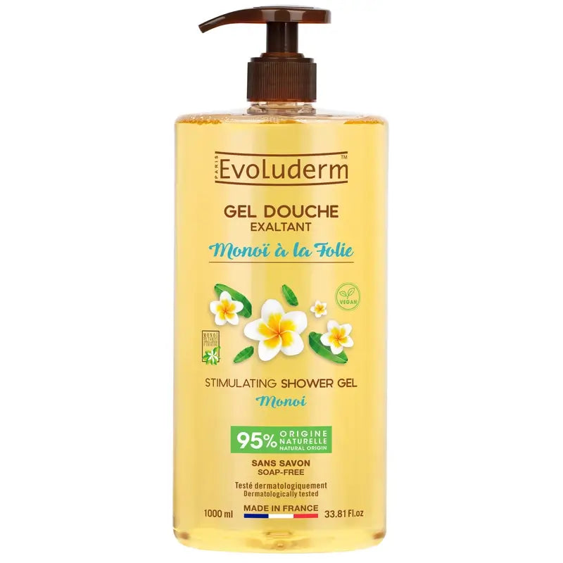 Evoluderm Duschgel Monoi A La Folie, 1000 ml