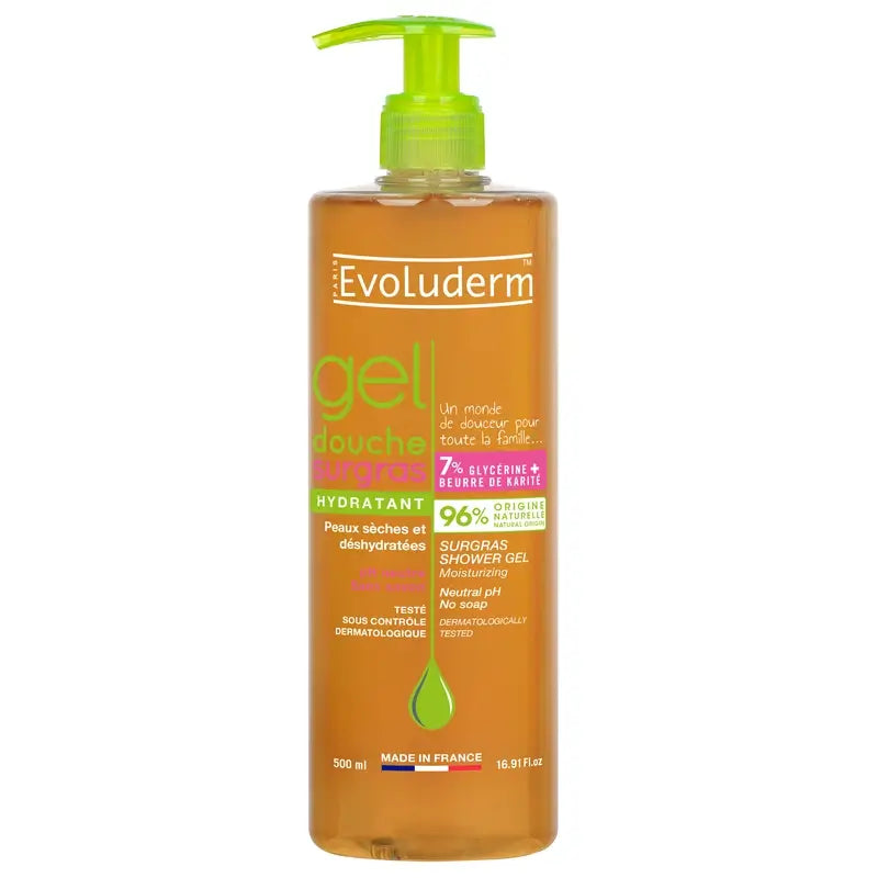 Evoluderm Duschgel Surgras, 500 ml