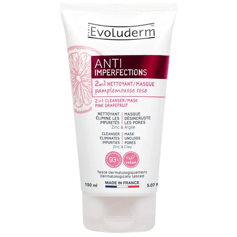 Evoluderm Reinigungsgel/ Maske 2X1, 150 ml