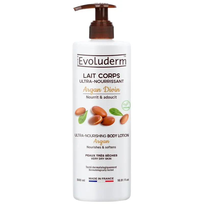 Evoluderm Argan Divin Körperlotion, 500 ml
