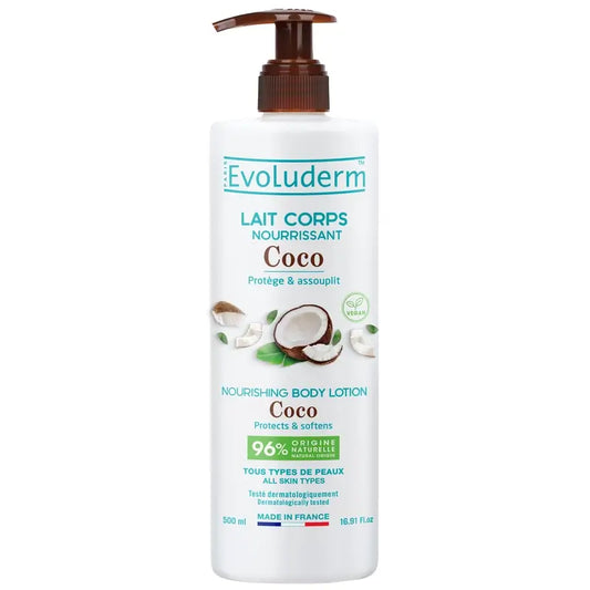 Evoluderm Kokosnuss-Körperlotion, 500 ml