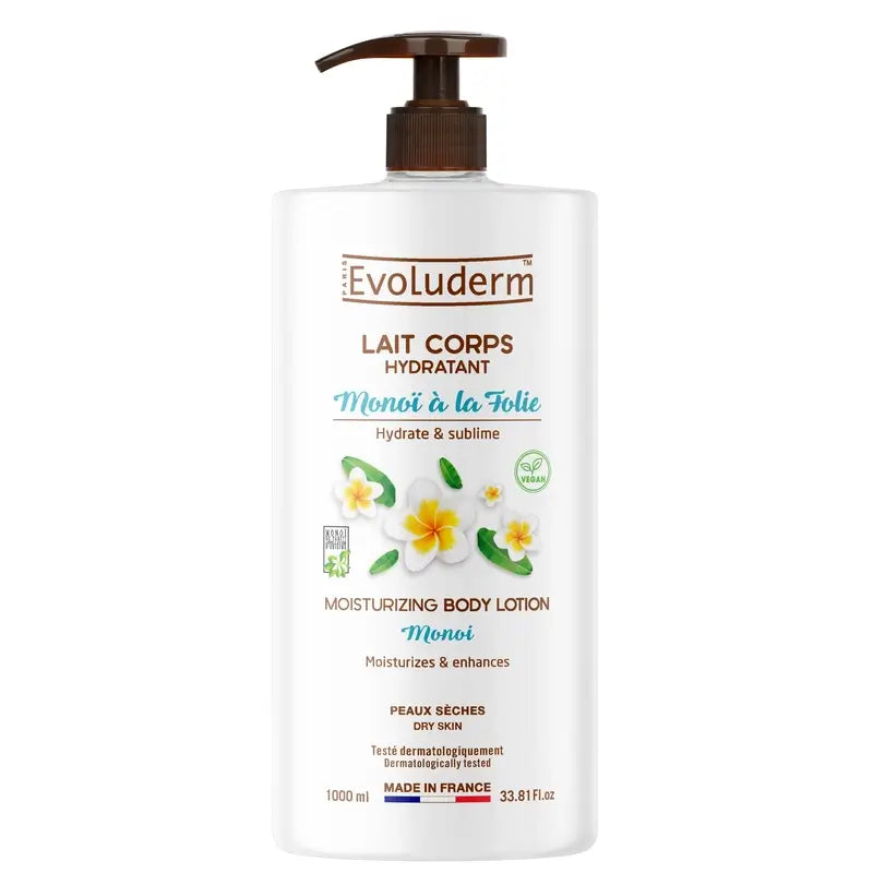 Evoluderm Monoi Körperlotion, 1000 ml