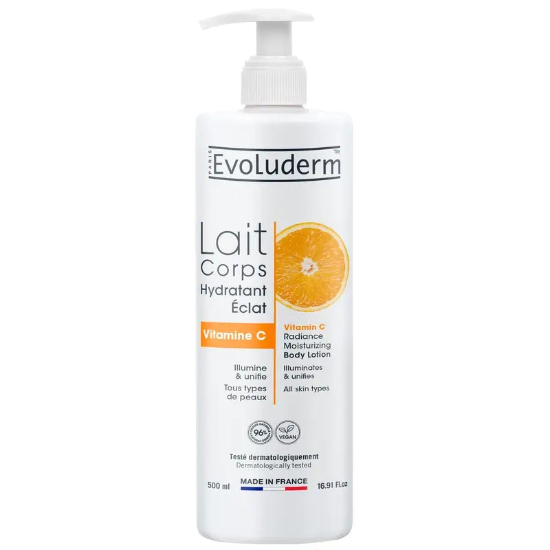 Evoluderm Vitamin C Körperlotion, 500 ml