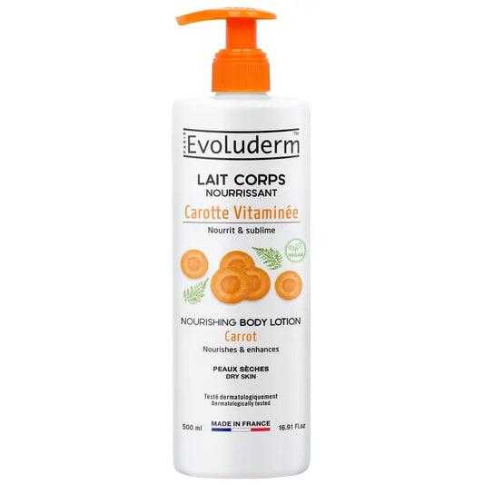 Evoluderm Karotten-Körperlotion, 500 ml