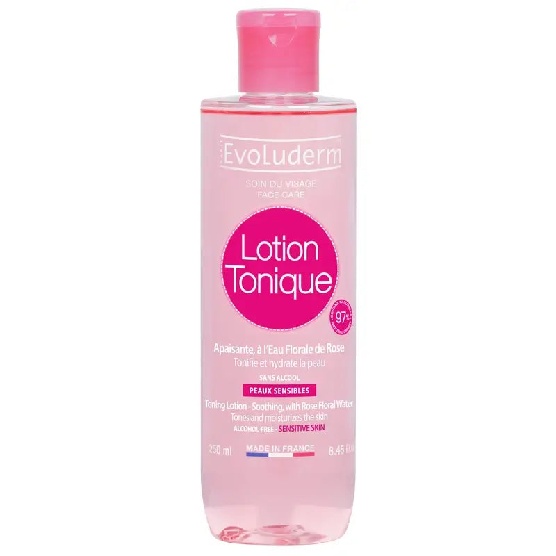 Evoluderm Tonisierende Lotion für empfindliche Haut, 250 ml
