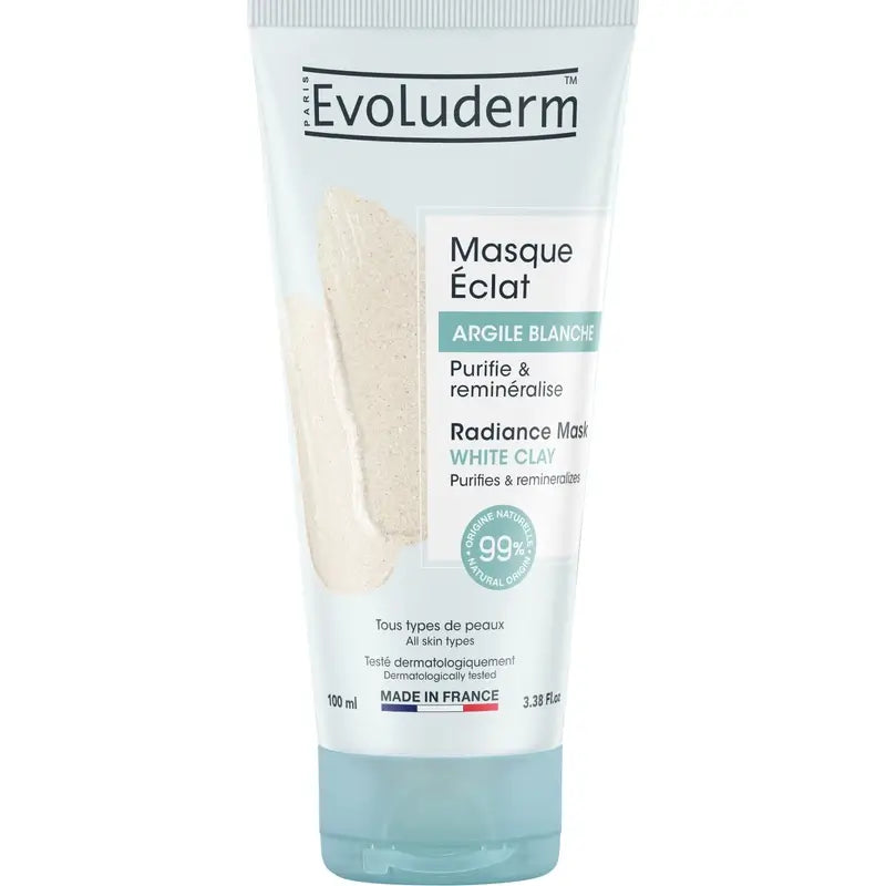 Evoluderm Gesichtsmaske aus weißer Tonerde, 100