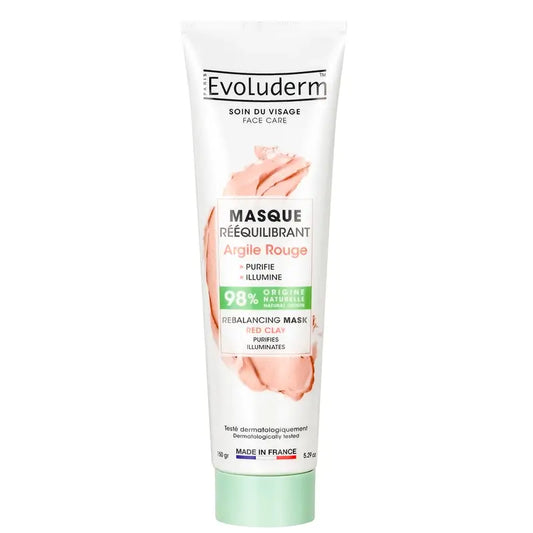 Evoluderm Rote Tonerde Revitalisierende Gesichtsmaske, 150 g