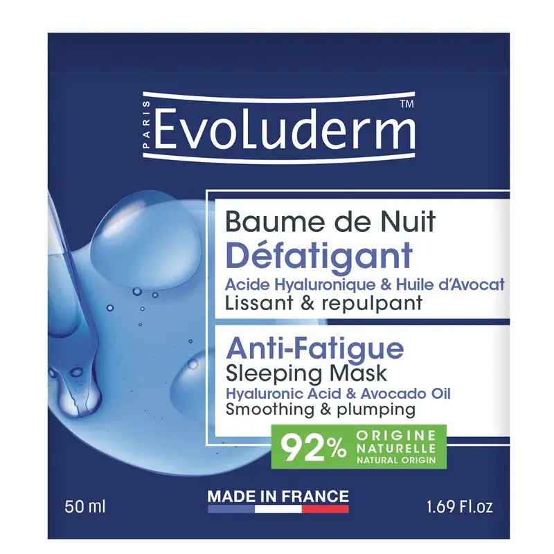Evoluderm Anti-Müdigkeits-Schlafmaske, 50 ml