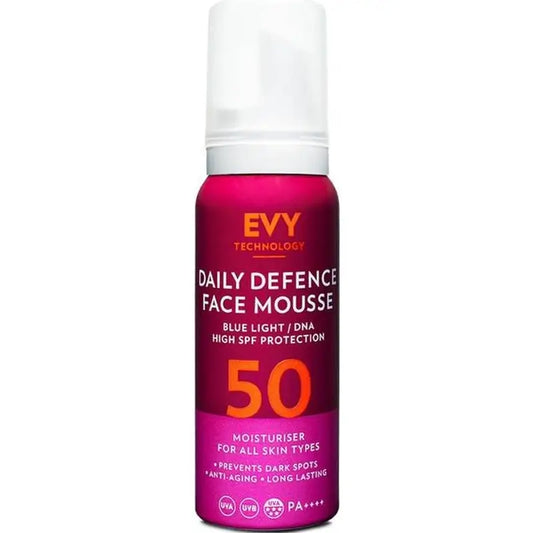 Evy Daily Defence Face Mousse SPF 50, 75 ml