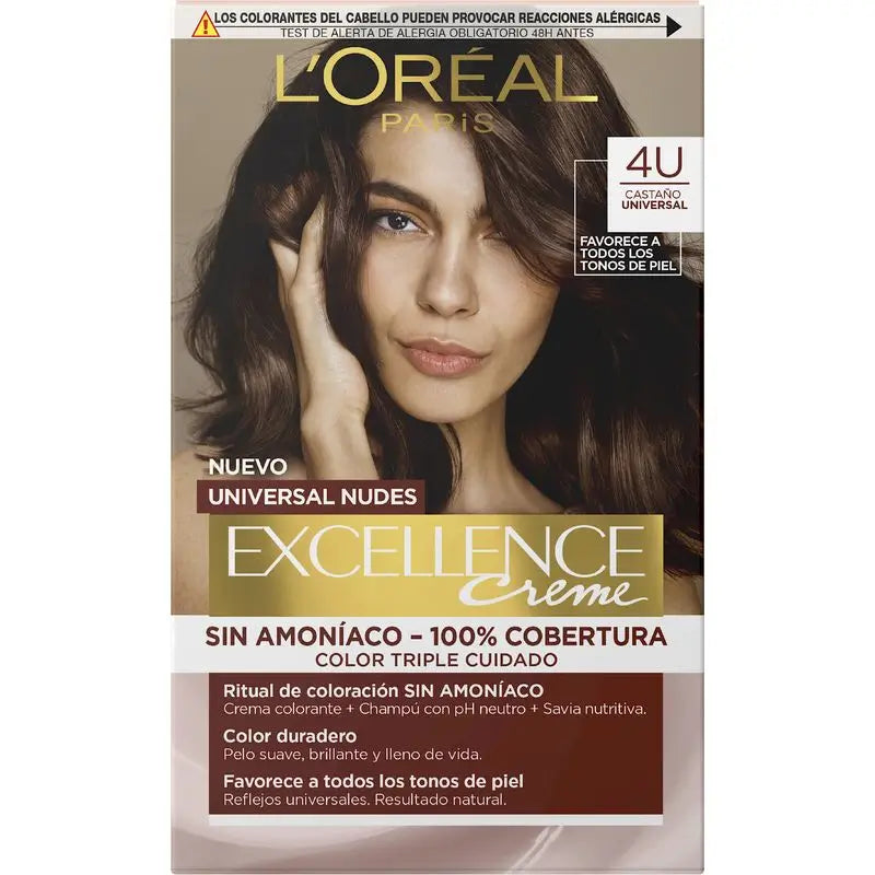 L'Oréal Paris Excell Univ Nudes Braun 4U 550