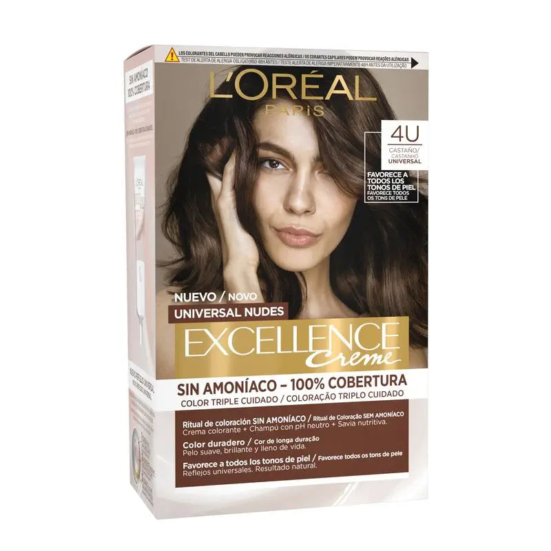 L'Oréal Paris Excell Univ Nudes Braun 4U 550