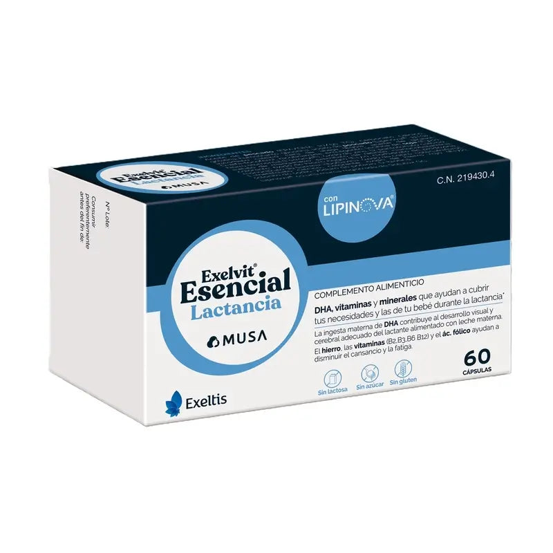 Exelvit Lactation Essential, 60 capsules
