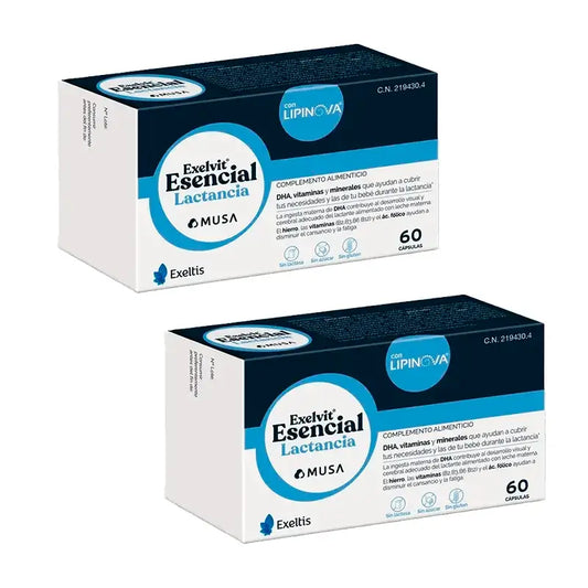 Exelvit Lactation Essential, Packung 2 x 60 Kapseln
