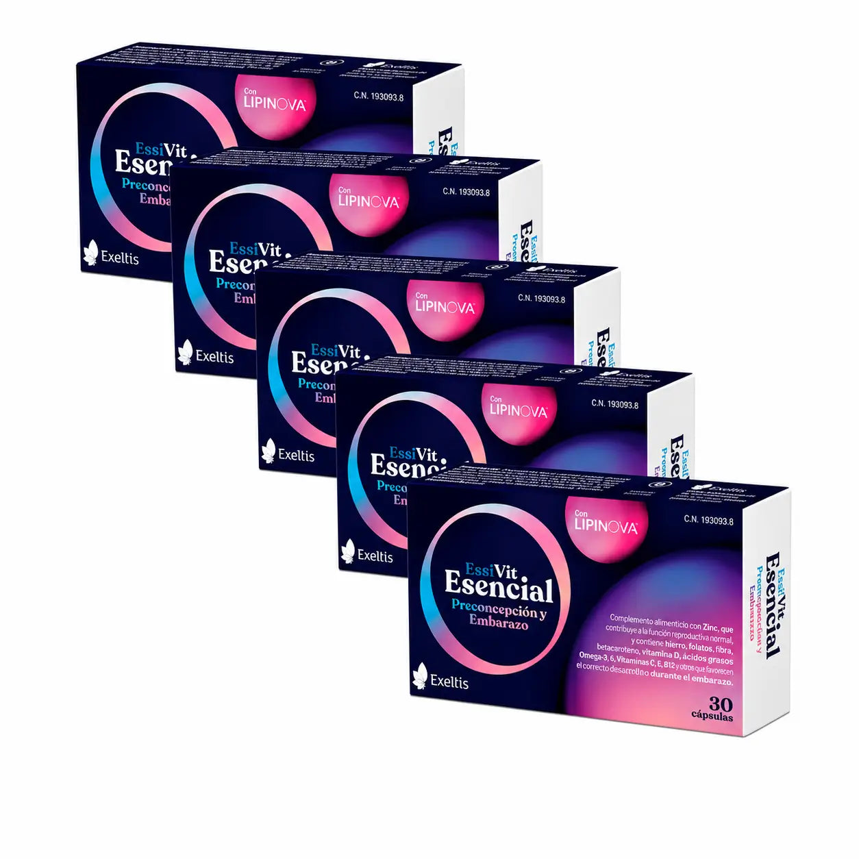 Exelvit Essential Preconception und Schwangerschaft, 6x30 Kapseln
