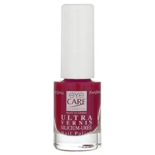 Eye Care Nail Polish Silicon-Urea Nagellack Intense Red, 4,7 ml