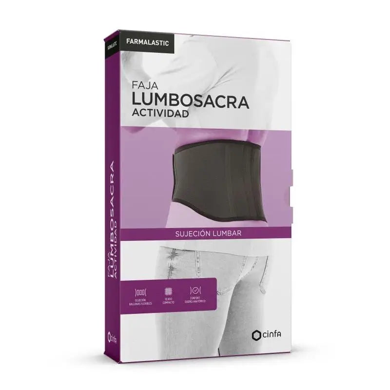 Farmalastic Lumbosacral Girdle Reinforced, Size 2
