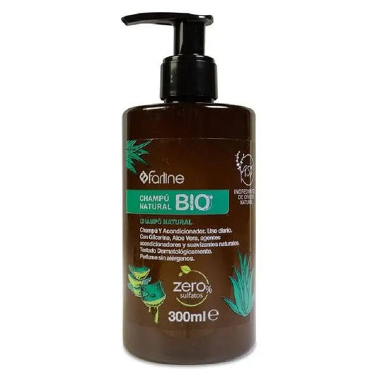 Farline Organic Natural Shampoo 2 In 1, 300 ml
