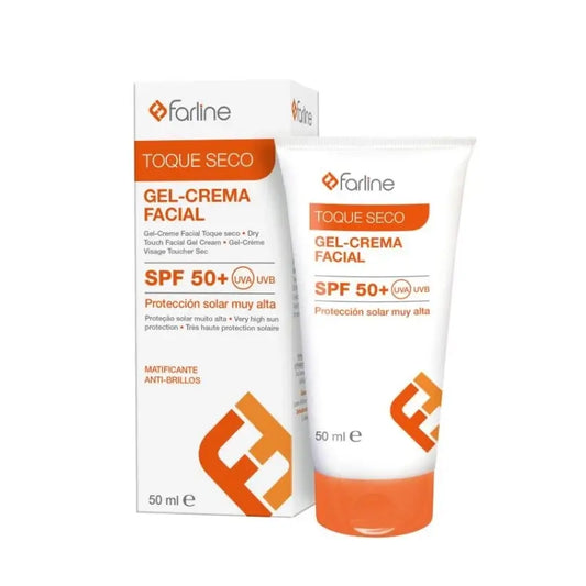 Farline Gesichtscreme-Gel, Dry Touch SPF50+, 50 ml