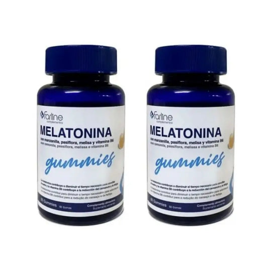 Farline Melatonin, 2X60 Gummis