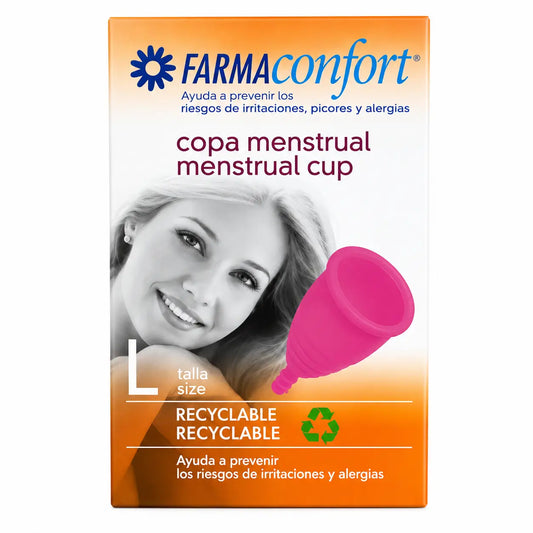 Farmaconfort Menstruationstasse Größe- L