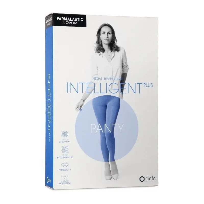 Farmalastic Fls Novum Intelligent Size+ Maternity Panty Caviar, Size 2