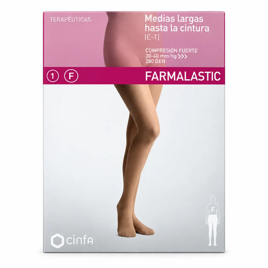 Farmalastic Panty Normal Kompression Beige, Große Größe
