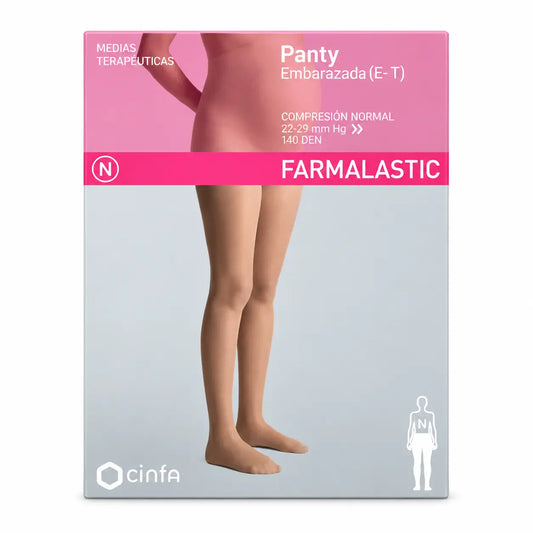 Farmalastic Compression Panty Normal Schwanger Beige, Größe M