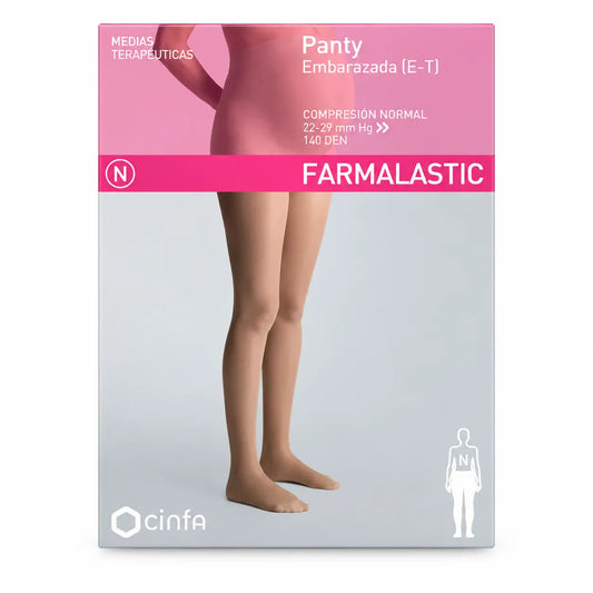 Farmalastic Compression Panty Normal Schwangere Beige, Größe XL