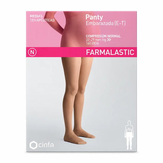 Farmalastic Compression Panty Normal Schwangere Schwarz, Größe M