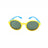 Farmamoda Polarisierte Sonnenbrille für Kinder Gelb & Blau, 25 gr