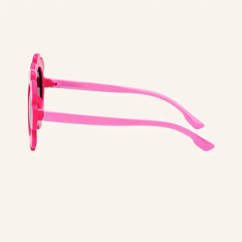 Farmamoda Polarisierte Sonnenbrille für Kinder Fuchsia Blume und Rosa, 25 gr
