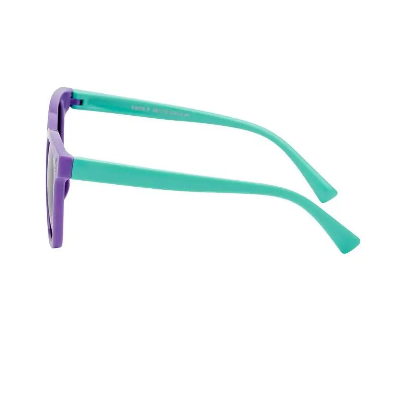 Farmamoda Kinder Sonnenbrille Polarisiert Lila & Grün, 25 gr
