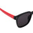 Farmamoda Polarisierte Sonnenbrille für Kinder Schwarz & Rot, 25 gr