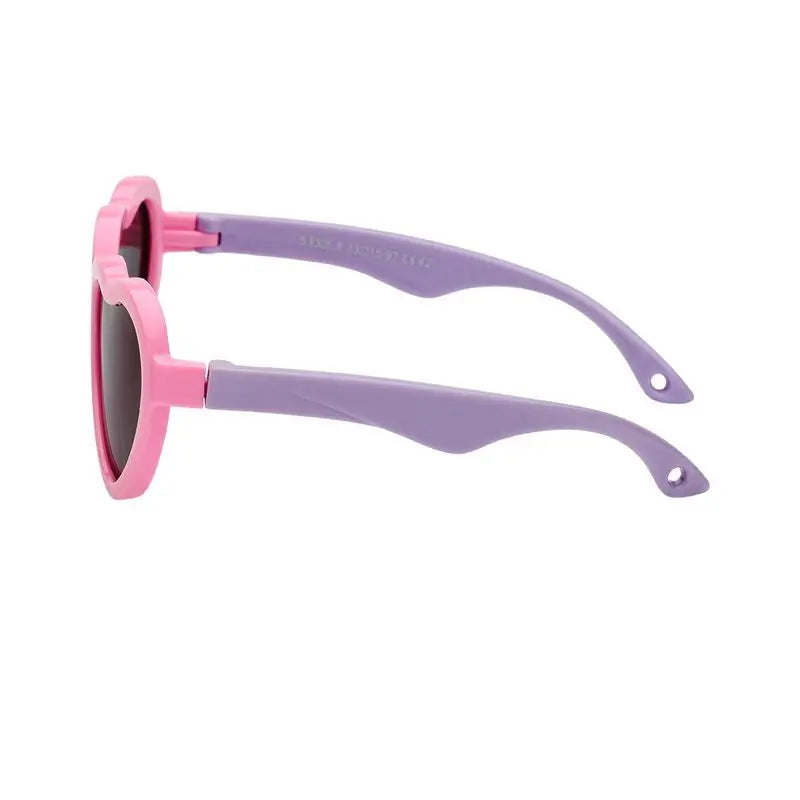 Farmamoda Polarisierte Sonnenbrille für Kinder Rosa und Flieder , 25 gr