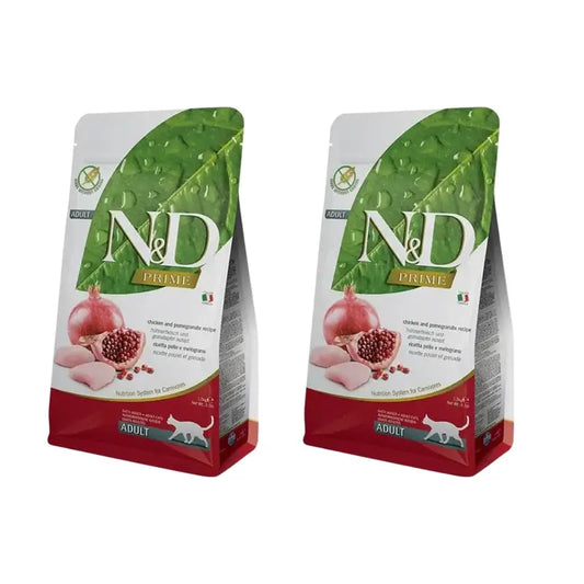 Farmina N&D Cat Prime Huhn 10Kg, Katzenfutter, 2er-Pack
