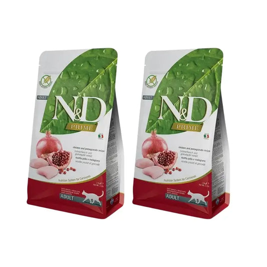 Farmina N&D Cat Prime Huhn 5Kg, Katzenfutter, 2er-Pack